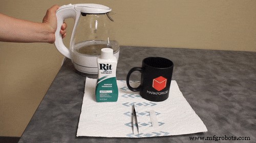 How to Color Nylon 3D‑Printed Parts Quickly and Safely