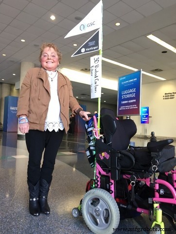 Nurse‑Inventor Robin Brunnquell 3D‑Prints a Custom, Durable Assistive Chair with Markforged