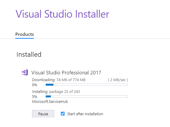Installing Visual Studio 2019 Community Edition for C# Development on Windows