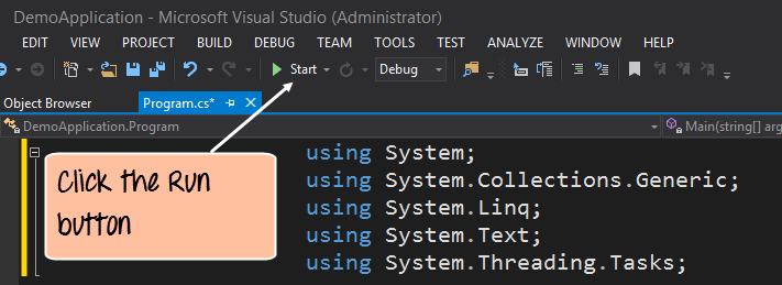 C# Hello World: Building Your First Console Application