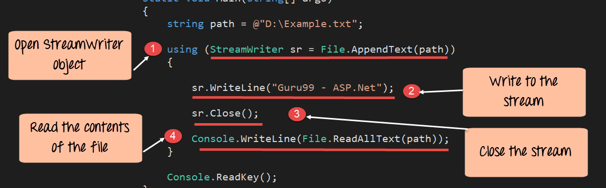 Mastering C# File Streams: StreamReader & StreamWriter – Step‑by‑Step Guide