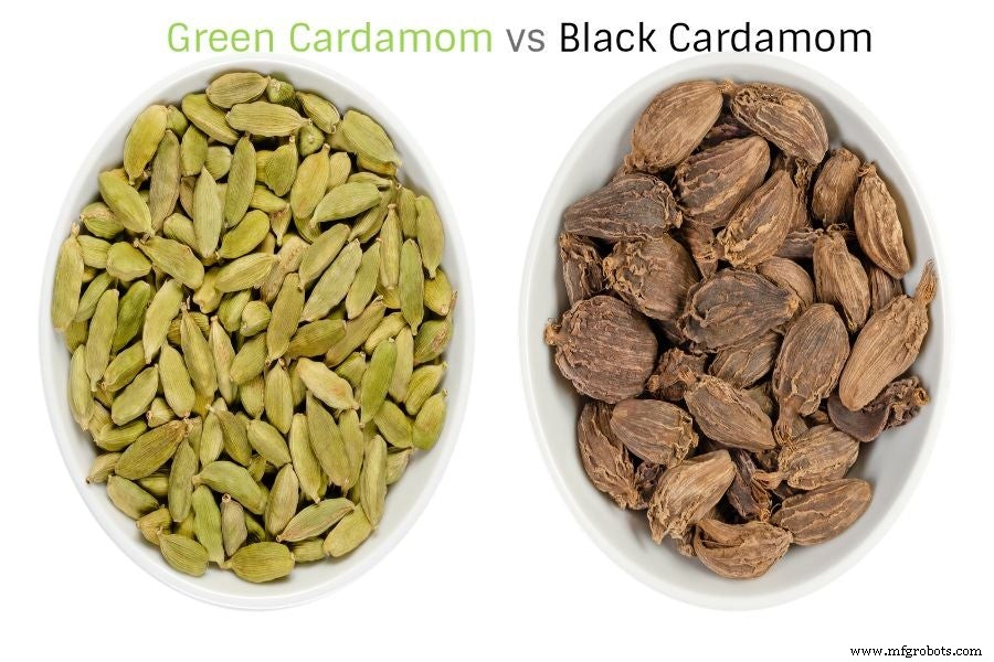 Black vs Green Cardamom: Uses, Flavors, and Health Benefits
