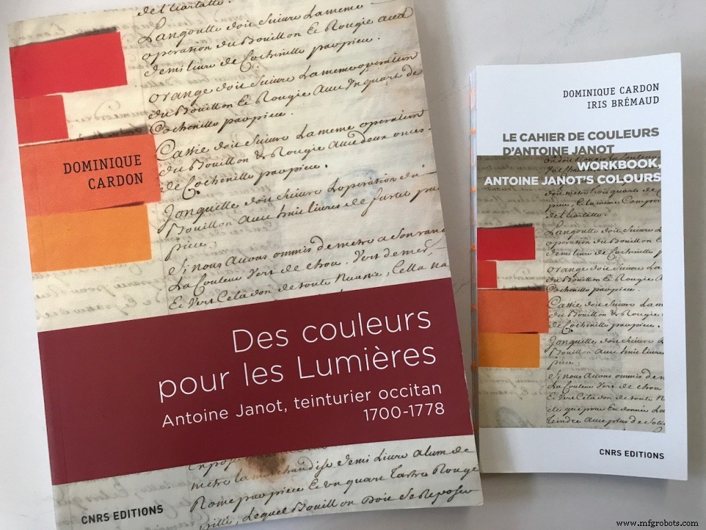 Dominique Cardon Unveils Workbook, Antoine Janot’s Colours: A Practical Guide to 18th‑Century French Dyeing