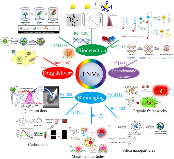 Fluorescent Nanomaterials: Advances, Synthesis, and Biomedical Applications