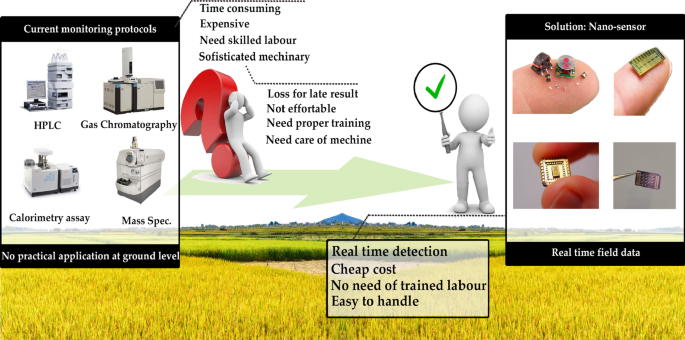 Biosensors and Nanosensors for Monitoring Agroecosystems: A Comprehensive Review
