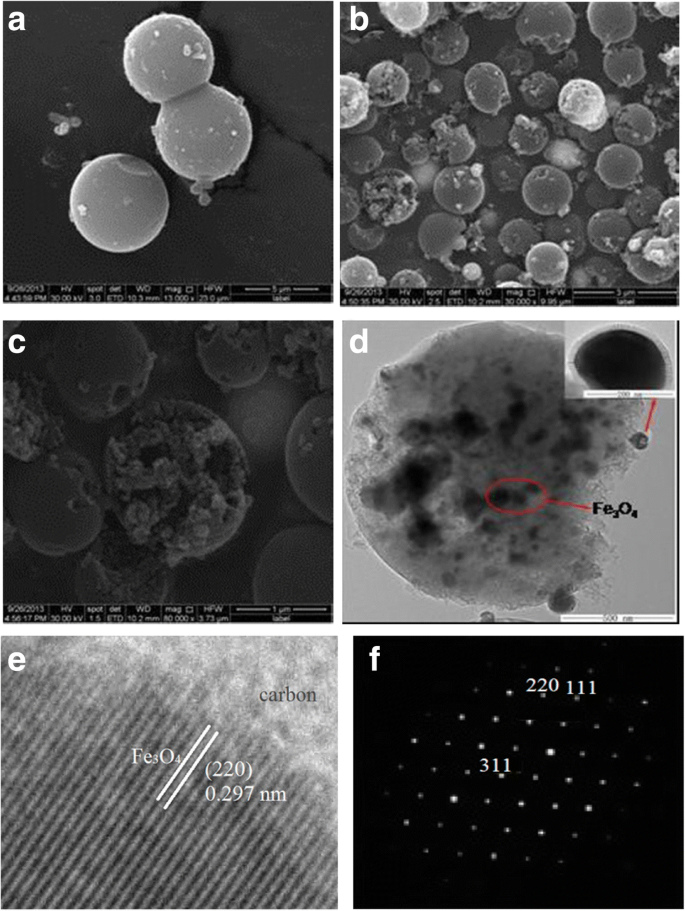 Fe3O4@C Core–Shell Nanoparticles: Hydrothermal Synthesis and Magnetic Removal of Heavy Metals from Water