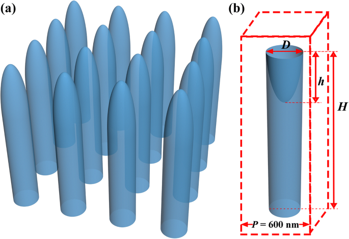 Superior Light Confinement in Hemiellipsoid‑Modified GaAs Nanowire Arrays with Minimal Effective Thickness