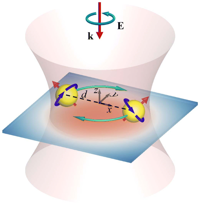 Plasmon‑Enhanced Spin–Orbit Dynamics of Gold Nanodimers under Circularly Polarized Illumination