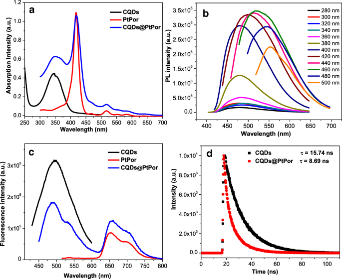 Carbon Quantum Dot–Platinum Porphyrin Composite: A Dual‑Function Theranostic Agent for Enhanced Photodynamic Cancer Therapy