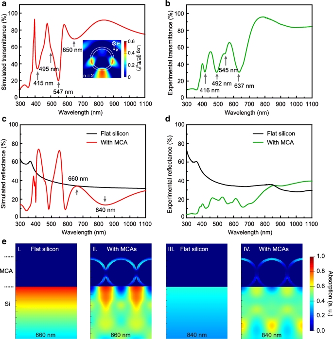 Enhancing Broadband Photodetection with Self‑Assembled Dielectric Microcavity Arrays