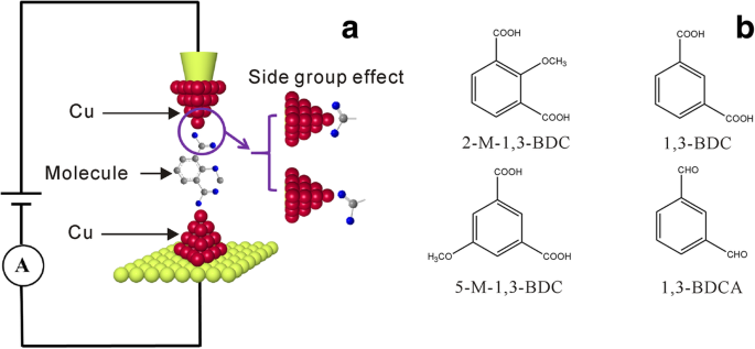 Controlling Contact Geometry in Carboxylic‑Acid Molecular Junctions via Side‑Group Position