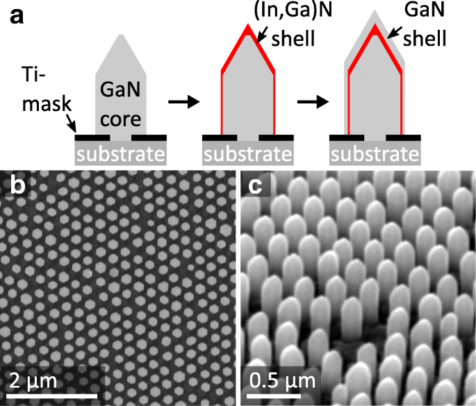 High-Resolution 3D Imaging of Pencil-Shaped GaN/(In,Ga)N Core‑Shell Nanowires via Electron Tomography