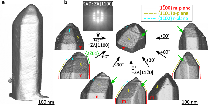 High-Resolution 3D Imaging of Pencil-Shaped GaN/(In,Ga)N Core‑Shell Nanowires via Electron Tomography