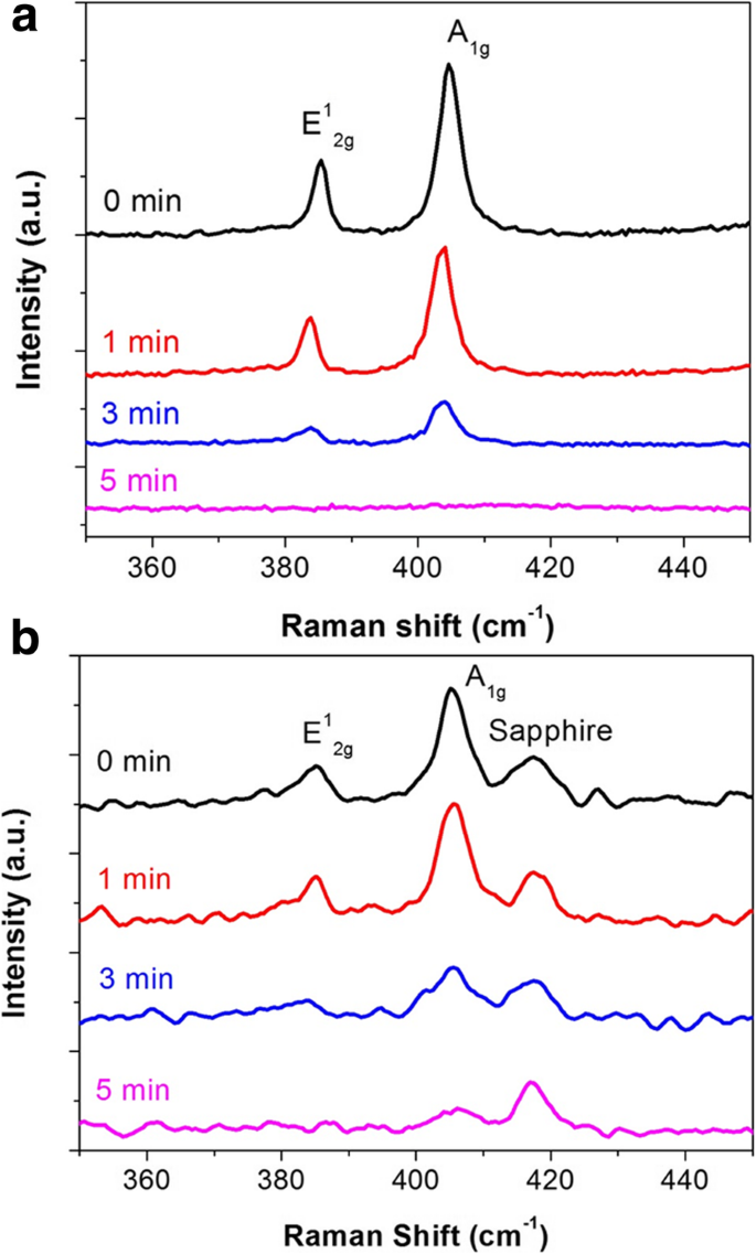 Ultraviolet‑Ozone Degradation of MoS₂ Monolayers: Polycrystalline CVD Films vs. Exfoliated Single‑Crystal Flakes
