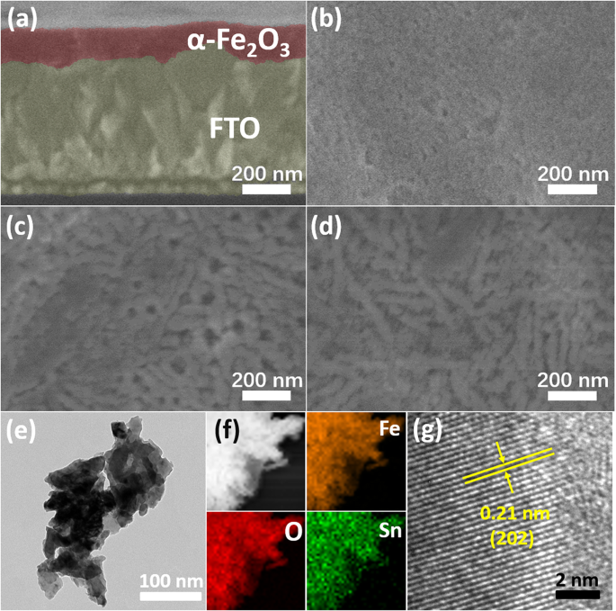 Enhancing Hematite Photoanodes: Tin and Oxygen‑Vacancy Co‑Doping for Superior Photoelectrochemical Performance