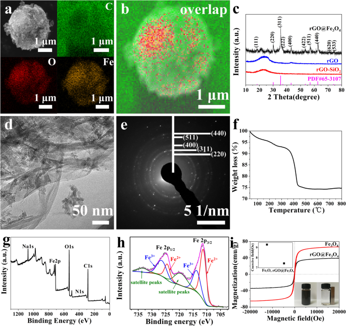 Easy Fabrication of rGO@Fe3O4 Microspheres for Magnetically Targeted, NIR-Responsive Chemo‑Photothermal Cancer Therapy