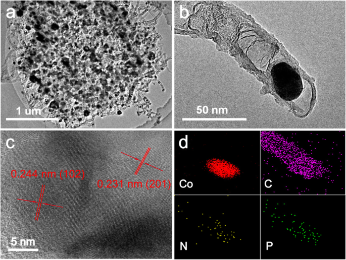 Co/CoP Nanoparticles Encapsulated in N,P-Doped Carbon Nanotubes on Nanoporous MOF Nanosheets: High-Performance Electrocatalysts for Oxygen Reduction and Evolution Reactions