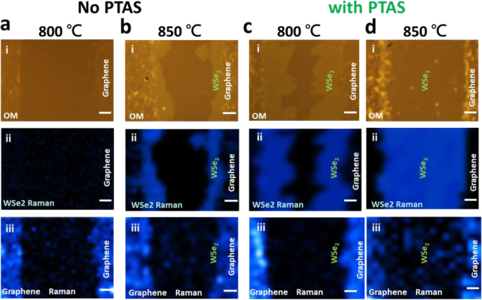 Controlled Low‑Temperature Growth of WSe₂ on Graphene for Efficient p‑Type Transistors