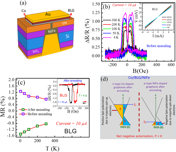 Tuning Magnetoresistance Polarity in Bilayer Graphene/Monolayer MoSe₂ Heterostructures