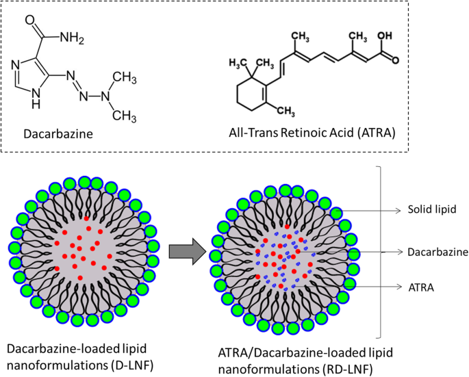 Enhanced Antitumor Effect of Dacarbazine and All-Trans Retinoic Acid Co-Delivered via Lipid Nanoparticles for Malignant Melanoma