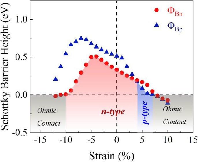 Tuning Schottky Barriers and Contact Types in Graphene–MoTe₂ van der Waals Heterostructures via Strain and Electric Fields