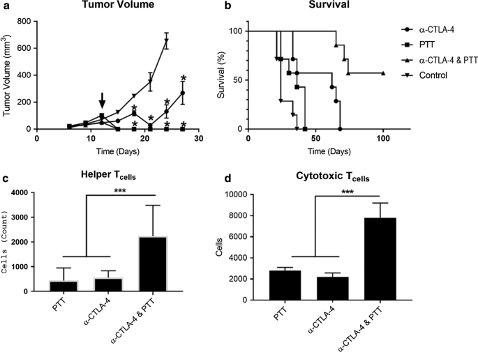 Targeted Carbon Nanotube Photothermal Therapy Plus Checkpoint Inhibition: A New Strategy for Metastatic Breast Cancer