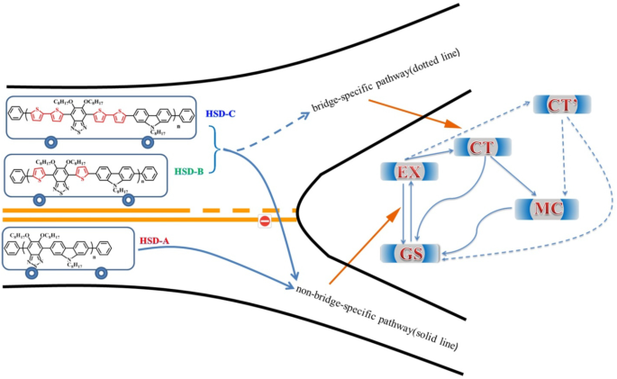 Unveiling a Bridge-Selective Exciton Dissociation Pathway in Donor–π–Acceptor Conjugated Polymers