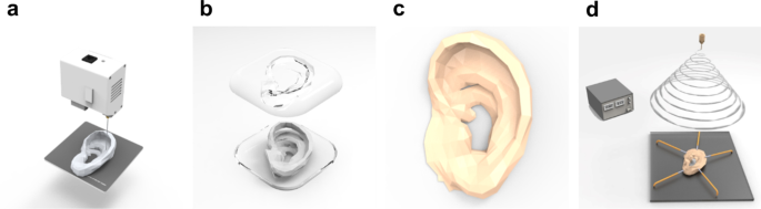 Hydrogel-Assisted Electrospinning for Conformal Nanofiber Coating on 3D Ear Cartilage Hydrogel Collectors