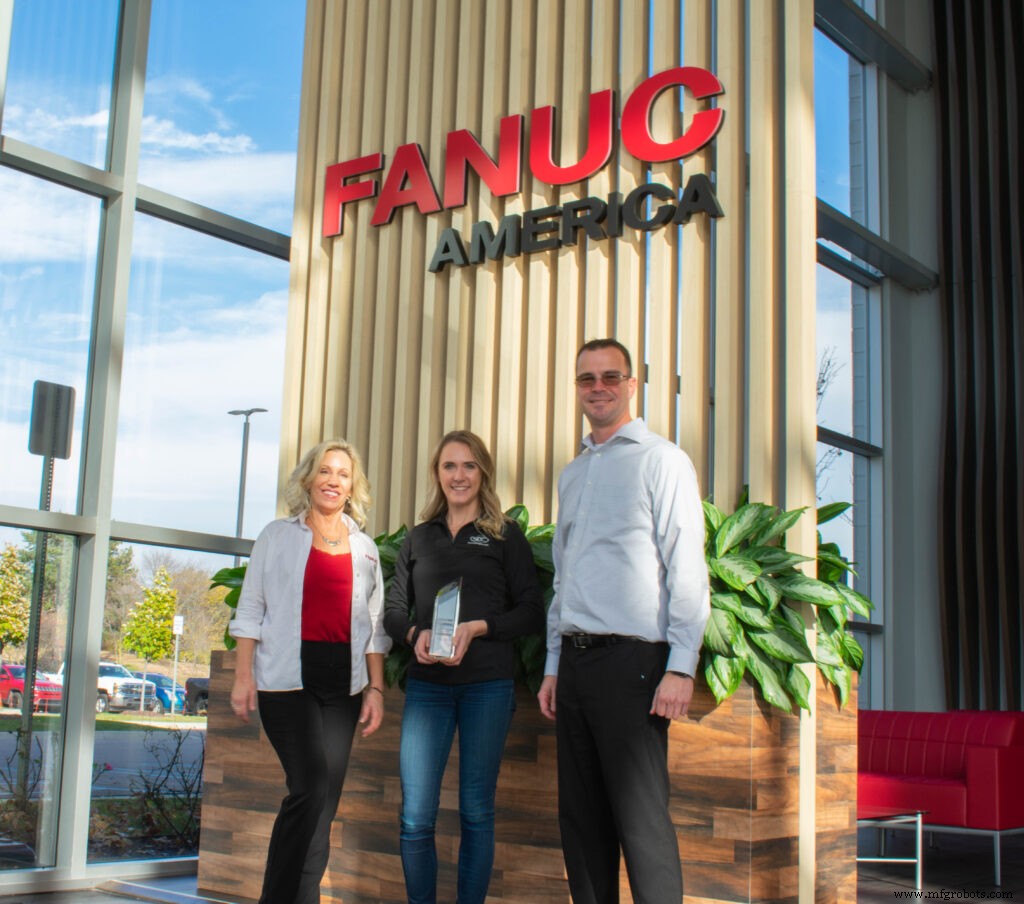 SDC Earns Second Consecutive FANUC Robotics Award for Sales Growth