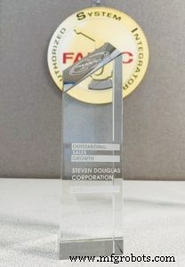 SDC Earns Second Consecutive FANUC Robotics Award for Sales Growth