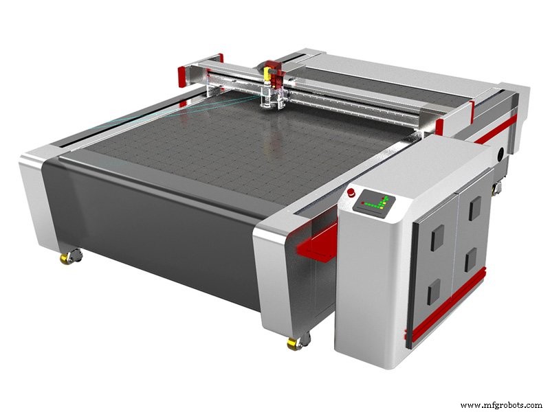 Intelligent Automated Industrial Fabric Cutting Machine