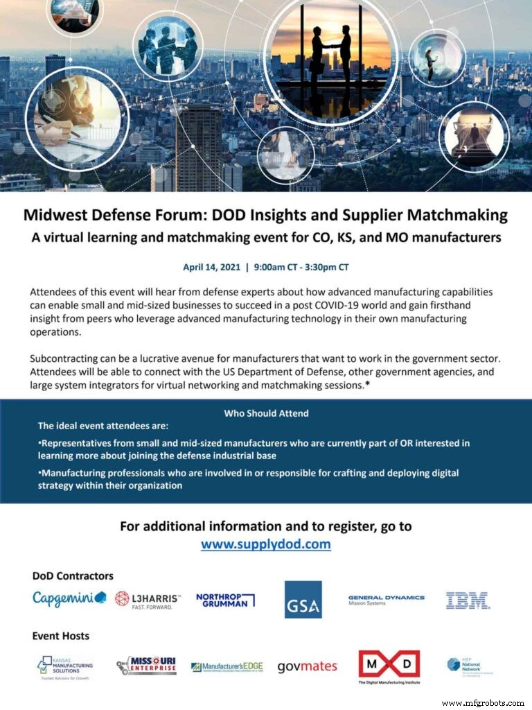 Midwest Defense Forum: Unlocking DOD Insights & Connecting Top Defense Suppliers