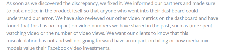 Facebook Faces Lawsuit Over Alleged Video Metric Misrepresentation