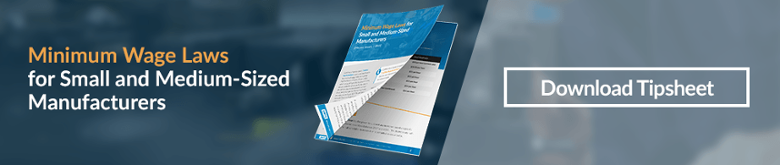 California’s $15 Minimum Wage Law: What Small & Medium Manufacturers Must Know (Effective Jan)
