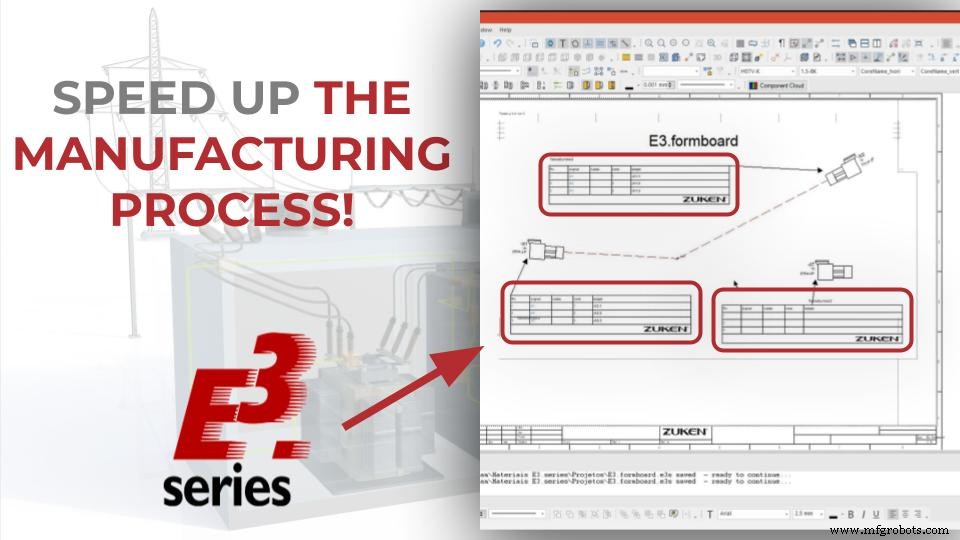 Streamline Cable Manufacturing with E3.formboard: Automated Documentation and Connector Integration