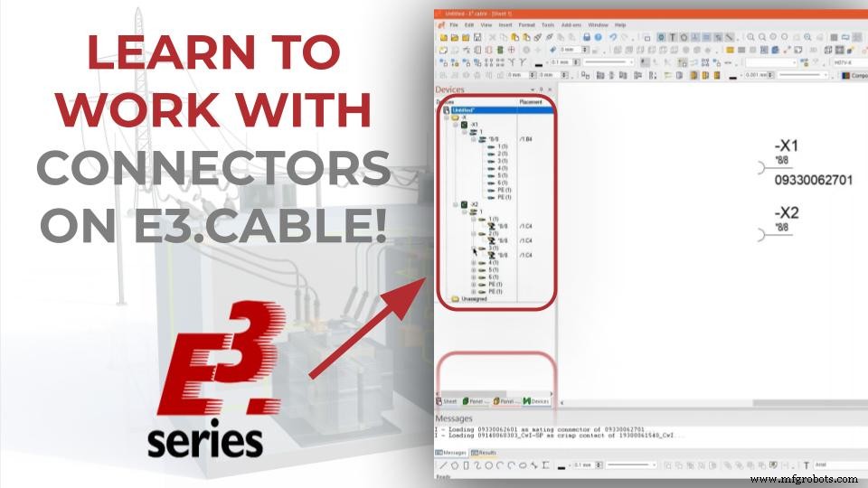 Mastering E3.Cable: How to Position Connector Inserts for Optimal Performance