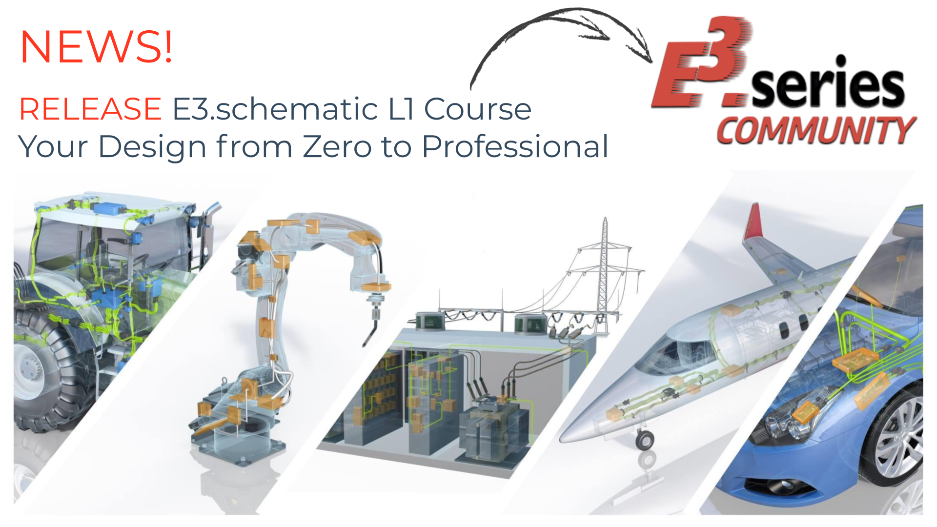 Master E3.series for Industrial Equipment Design: Unified Electrical & Mechanical Engineering