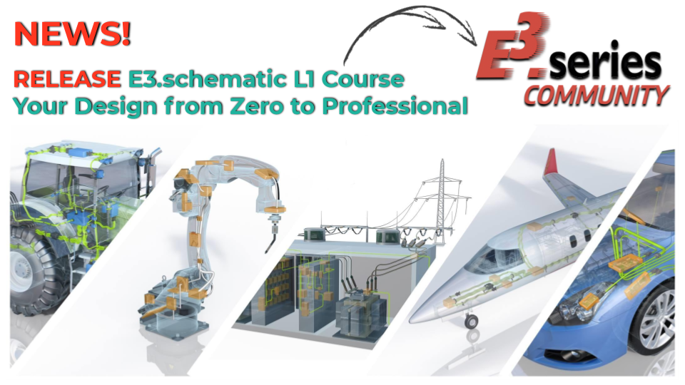 E3.schematic L1 Course: Build a Professional Engineering Project from Scratch