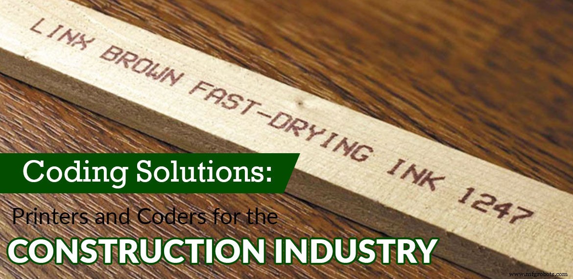 Flexible Printing Solutions for Construction Materials: Codes, Logos, and Barcodes