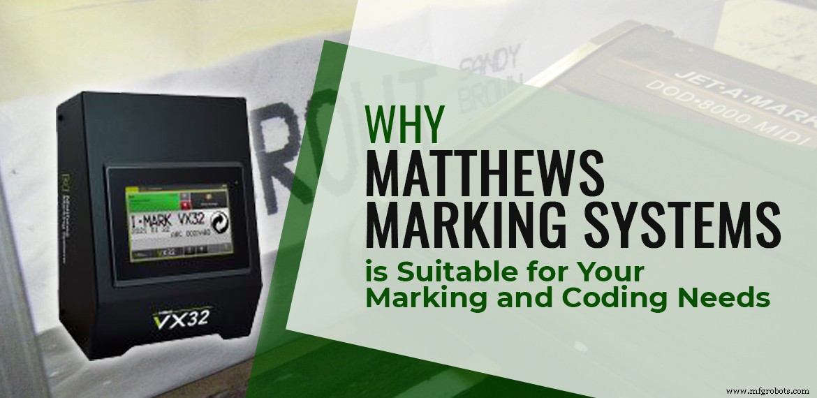 Matthews Marking Systems: The Optimal Solution for Production Line Coding & Marking