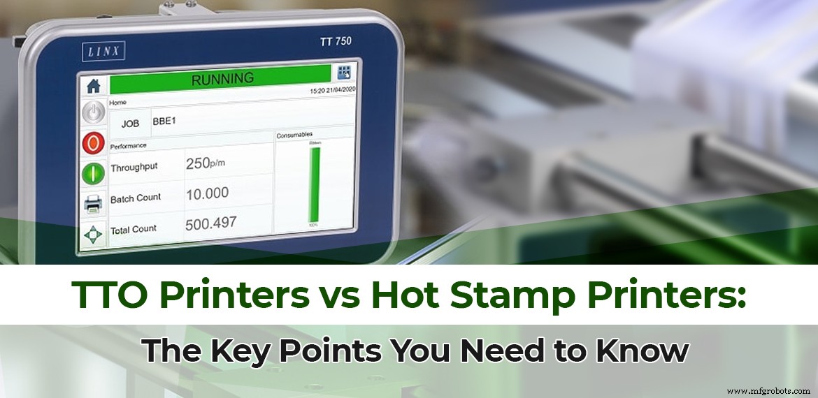 TTO vs Hot Stamp Printing: A Professional Guide to Choosing the Right Technology