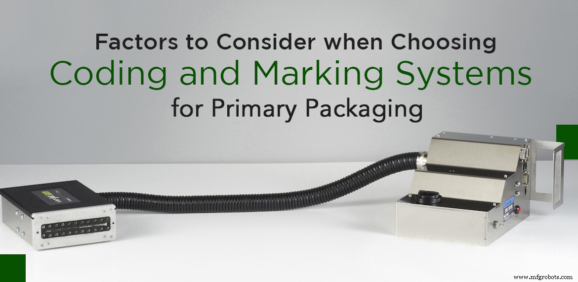 Choosing the Right Coding & Marking Systems for Primary Packaging: Key Factors to Evaluate