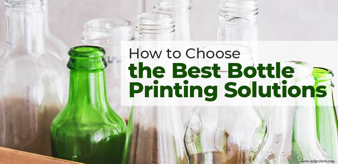 Choosing the Ideal Bottle Printing Solution for Your Beverage Brand