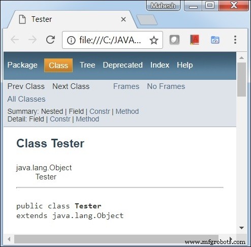 Java 9: Generate HTML5 JavaDocs with the Javadoc Tool