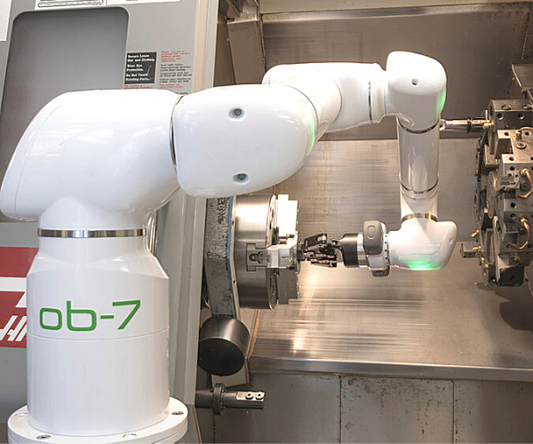 Boost CNC Efficiency & Profitability with the OB7 7-Axis Collaborative Robot