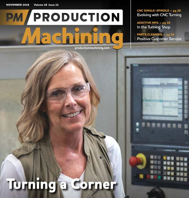 Lakeview Precision Machining Featured on Production Machining Magazine Cover
