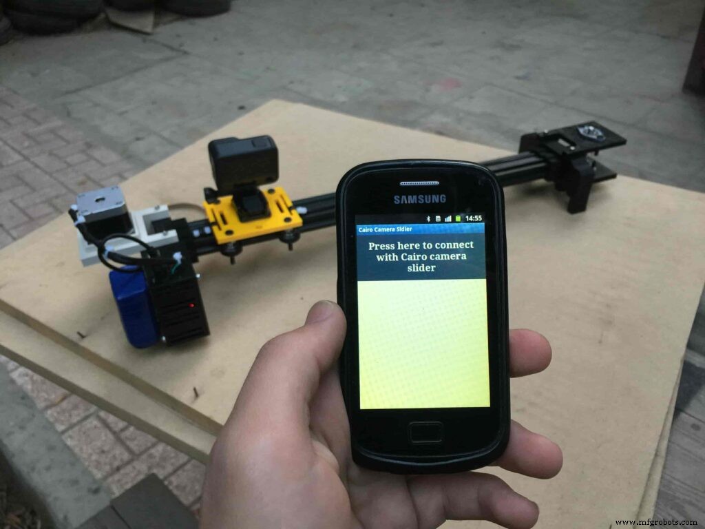Bluetooth‑Enabled Arduino Motorized Camera Slider for Smooth Cinematic Shots