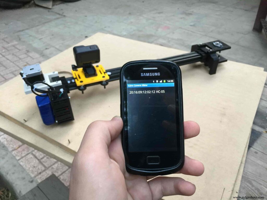 Bluetooth‑Enabled Arduino Motorized Camera Slider for Smooth Cinematic Shots