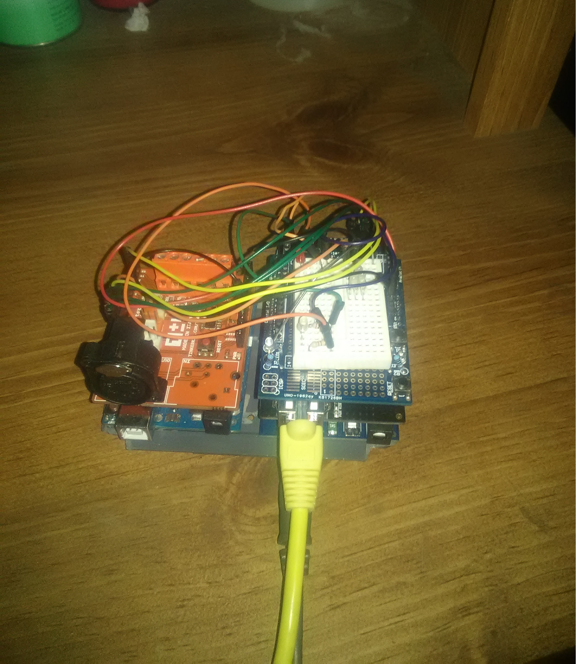 Web‑Controlled DMX Lighting System – Arduino Master Controller