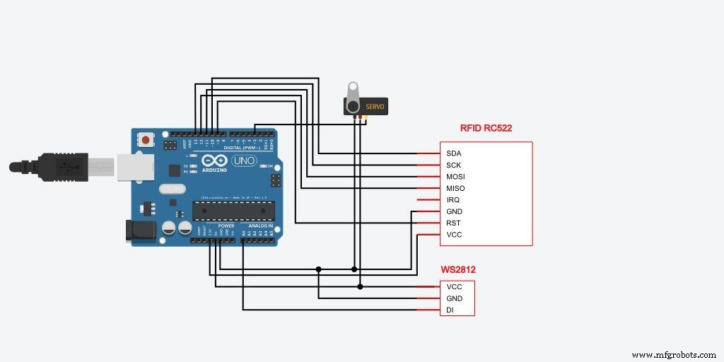 Build a Secure Arduino RFID Door Lock with RC522 (MIFARE 13.56 MHz)